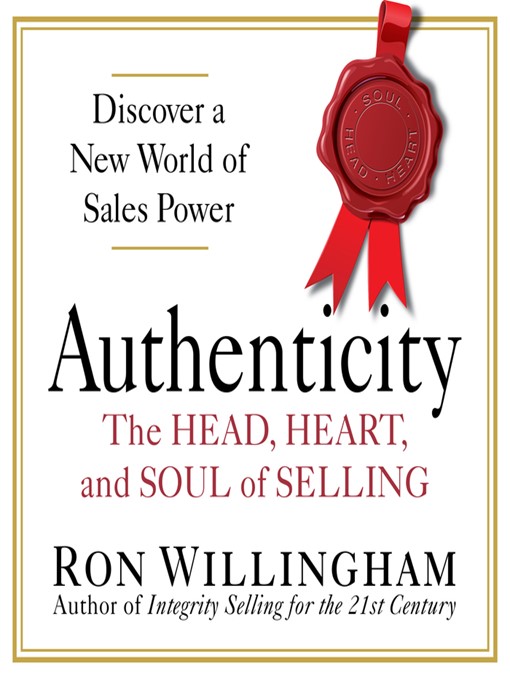 Title details for Authenticity by Ron Willingham - Wait list